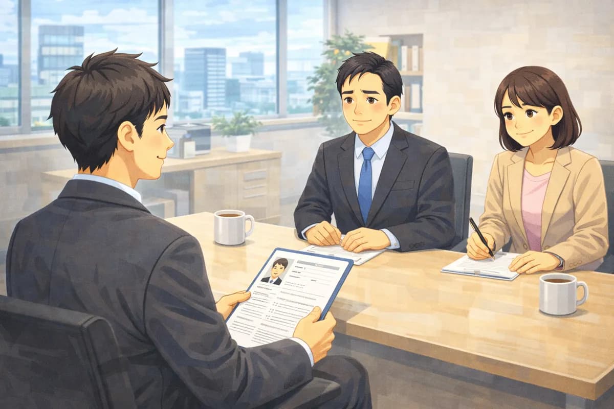 面接成功の鍵:候補者の事前準備と対策